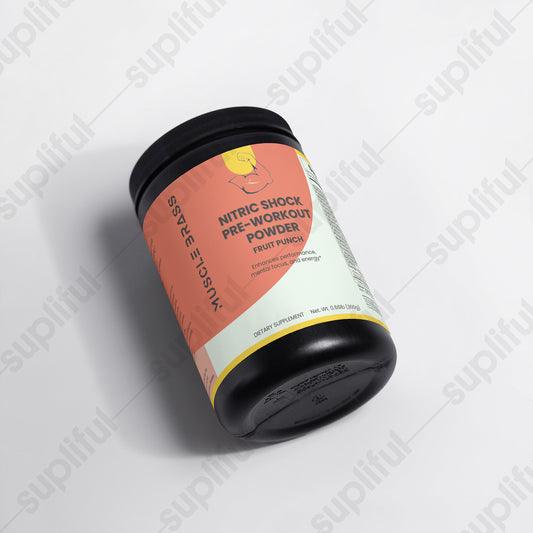 Nitric Shock Pre-Workout Powder (Fruit Punch)